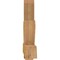 Ekena Millwork Kennewick Rough Sawn Timber Gable Bracket, Western Red Cedar, 96"W x 32"H x 6"D x 6"F, 8/12 Pitch GBW096X32X0606KEN00RWR - alternate 3